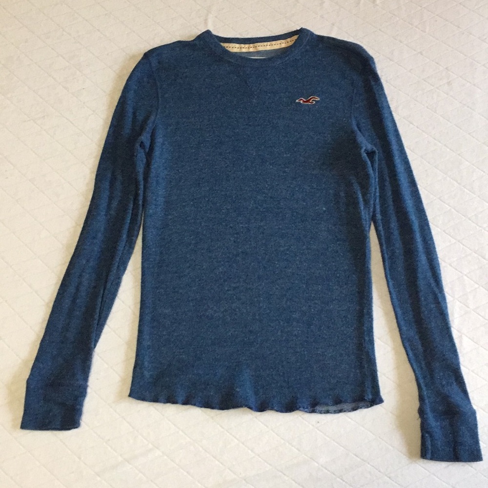 Hollister sweater size small blue
